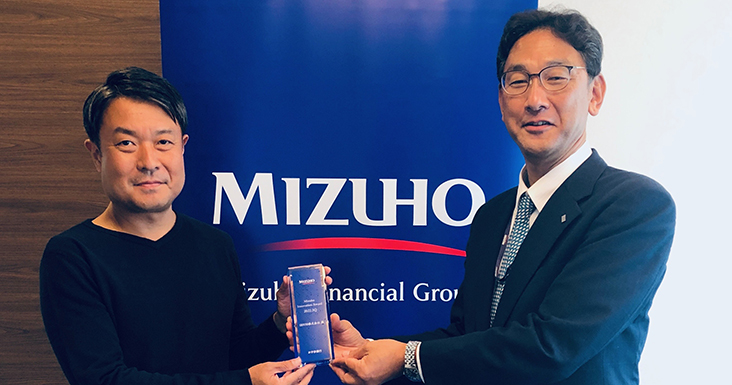 GROUND、有望なイノベーション企業が表彰される みずほ銀行の「Mizuho Innovation Award 2022.3Q」を受賞